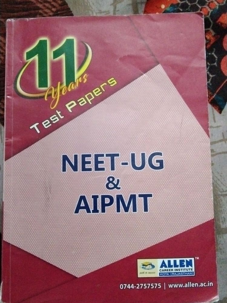 11 Yrs Solved Test Papers