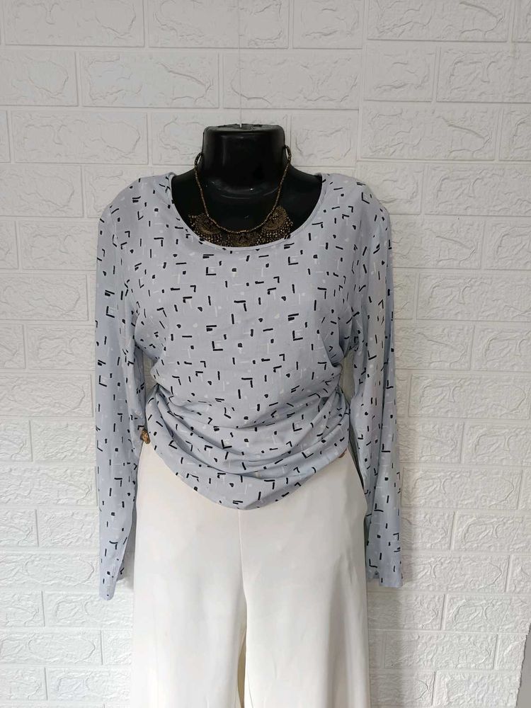 Imported Printed Top