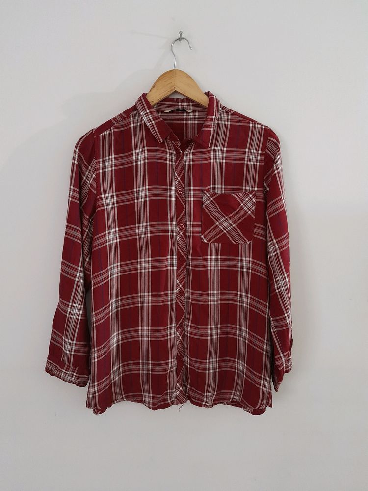 Multi Color Checks Shirt