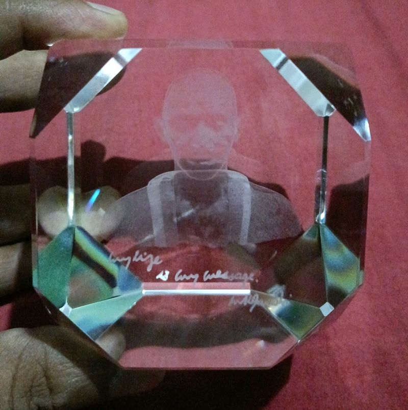Crystal Gift Swast Eternal Gandhi