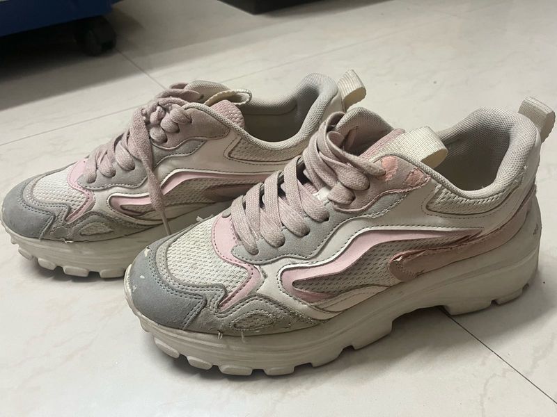 Zara Chunky High Sneakers