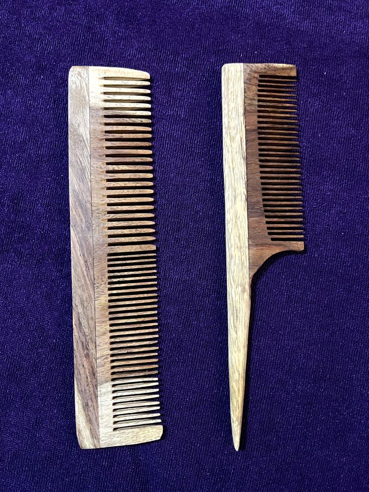 Wooden Neem Comb