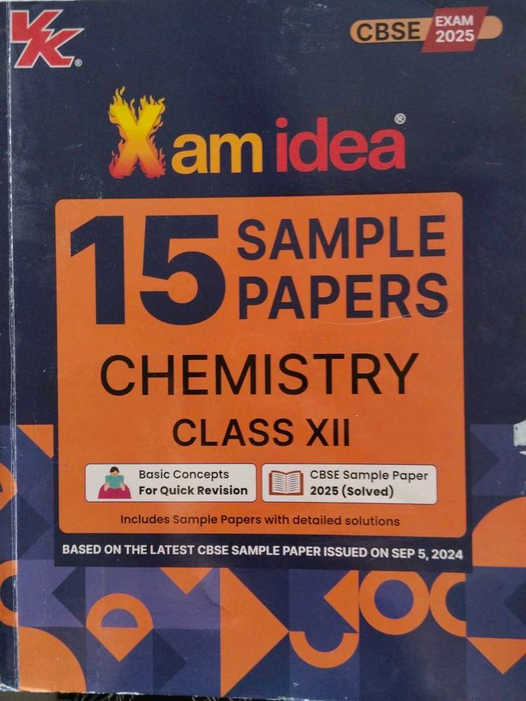 Xam Idea Chemistry Class XII - CBSE Exam 2025