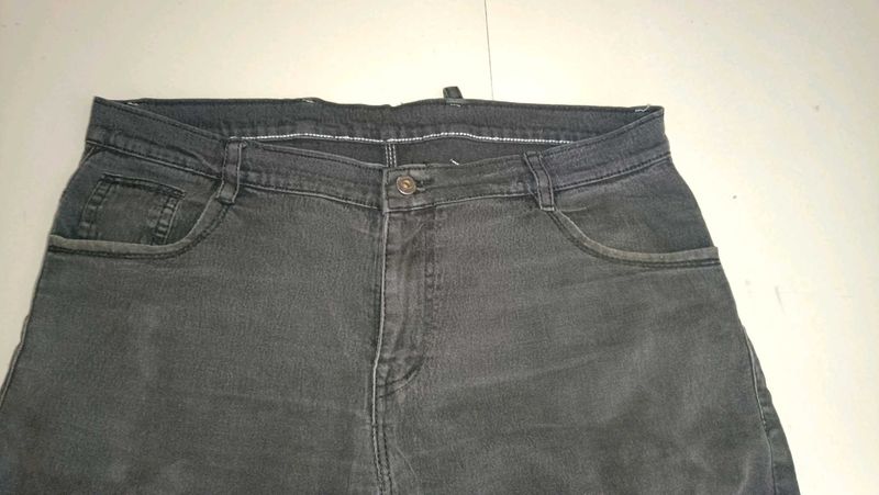 Gray Denim Jeans