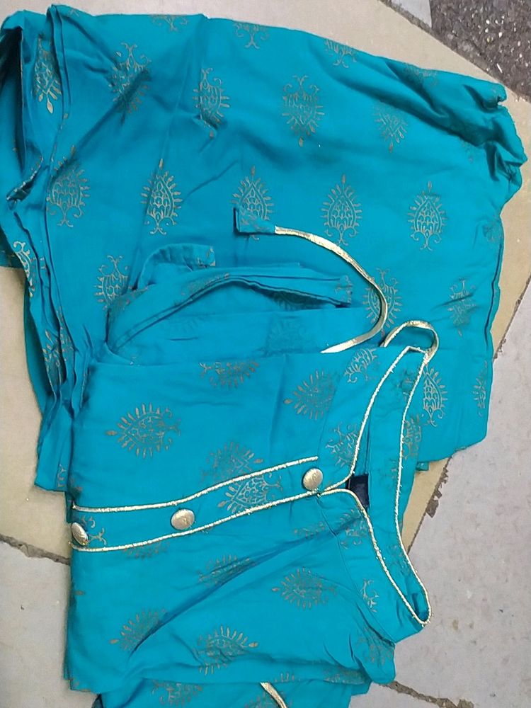 Kurti With Plazzo Pant