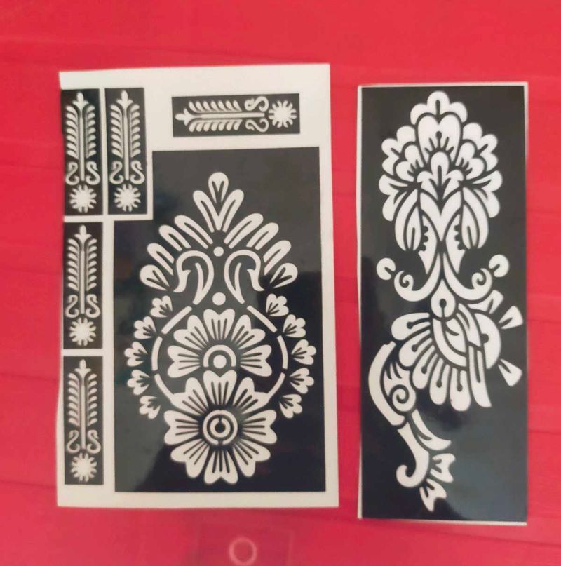 Henna Tattoo Stencils