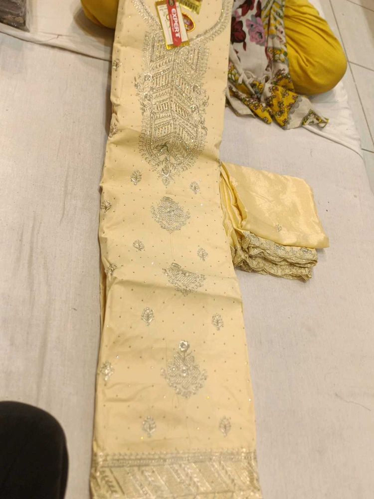 Elegant Unstitched Salwar Suit Material