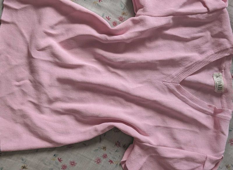 Chic Pink Vest