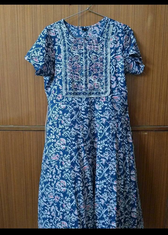 Warm Colour Affordable Kurti