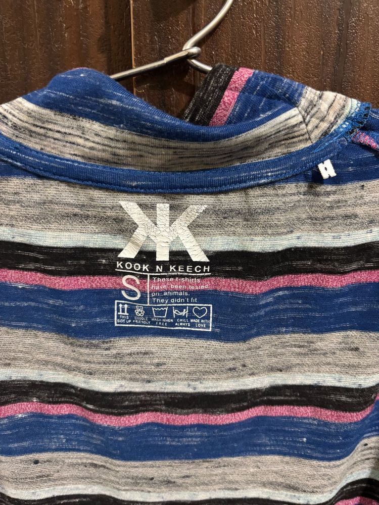 Striped Kook N Keech Tee