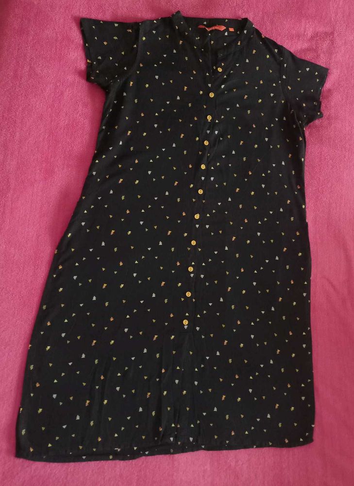 Cute Dark Blue Kurta