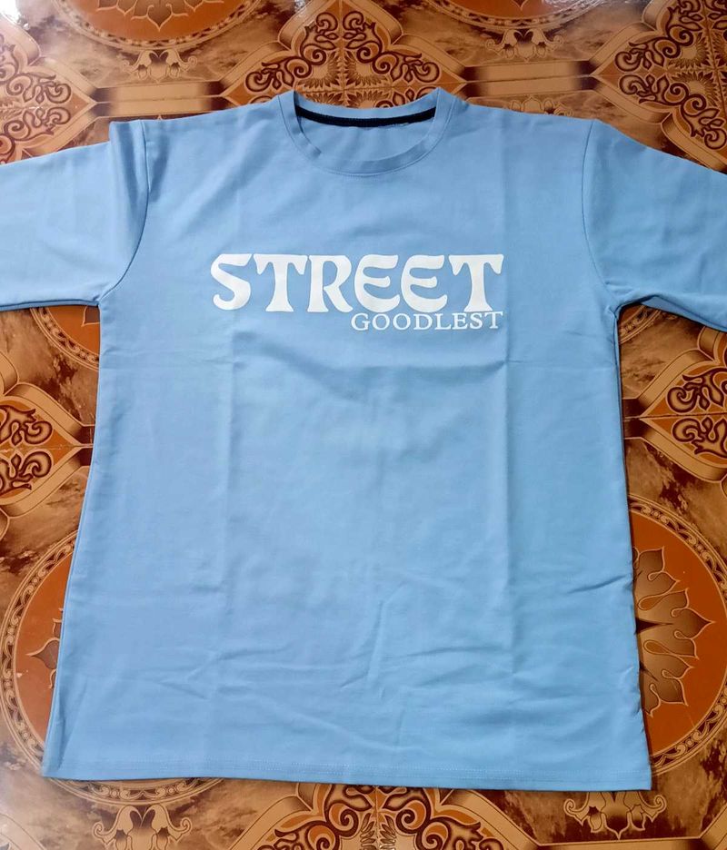 Blue Graphic T-Shirt