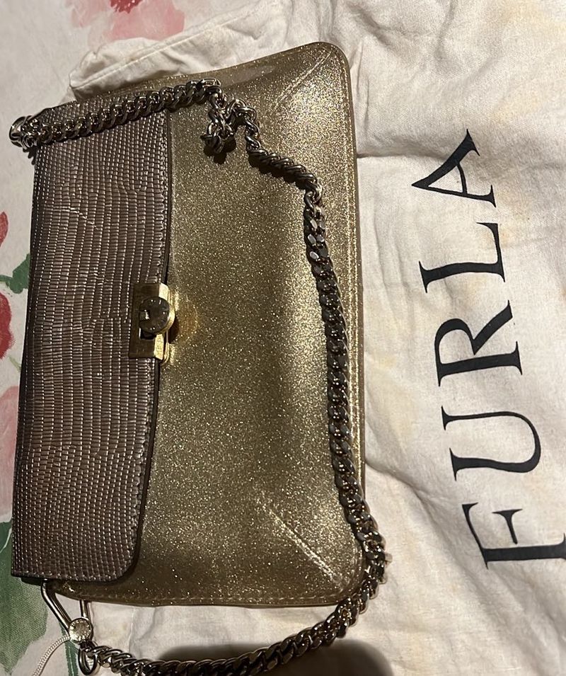 Furla gold Bag