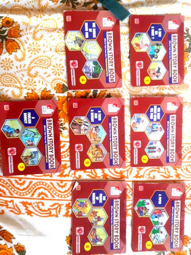 Brown Story Book Pack Of 7