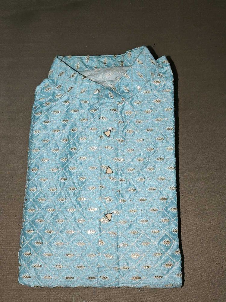 Stylish Blue Kurta