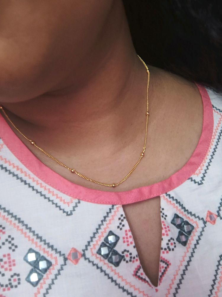 Gold Covering Chain