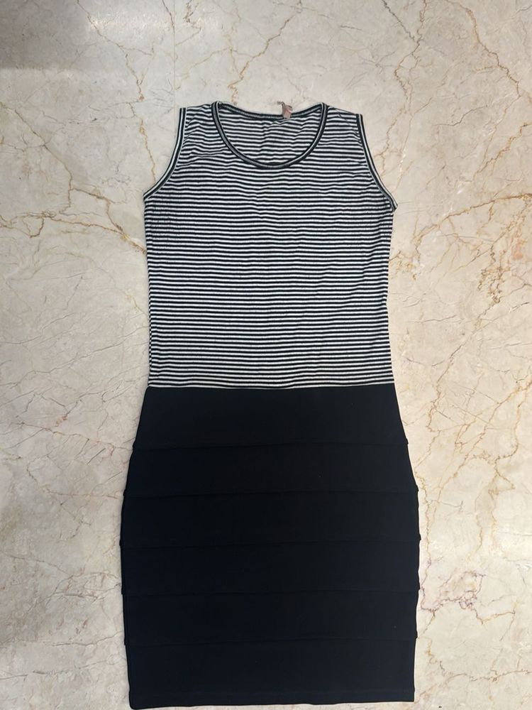 Striped Bodycon Dress