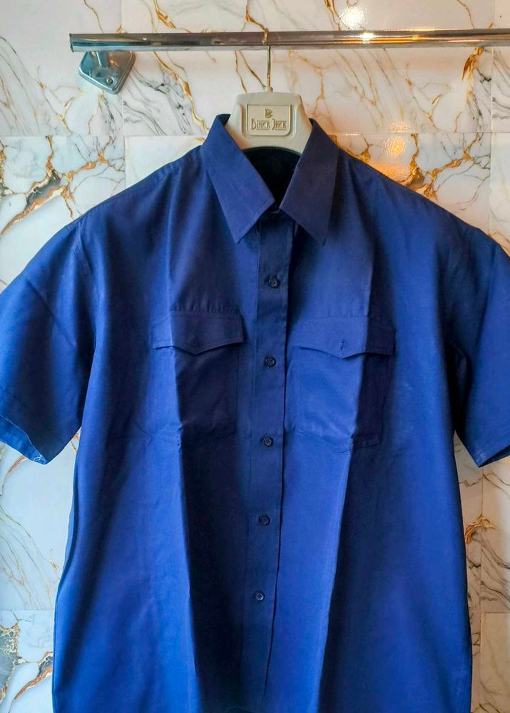 Blue Casual Shirt