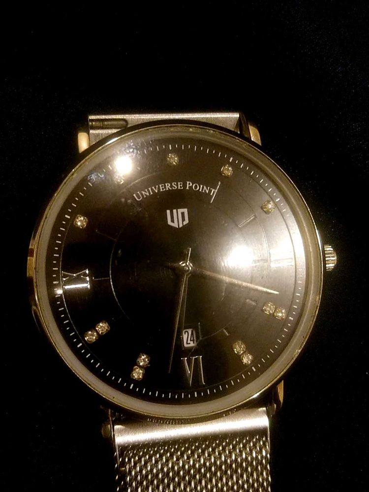Steel Magnet Watch For Women And Girls