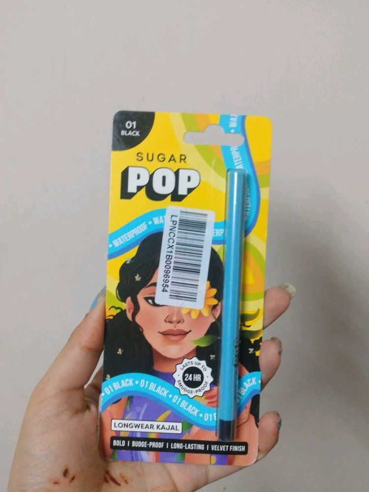 Sugar Pop Longwear Kajal - Black