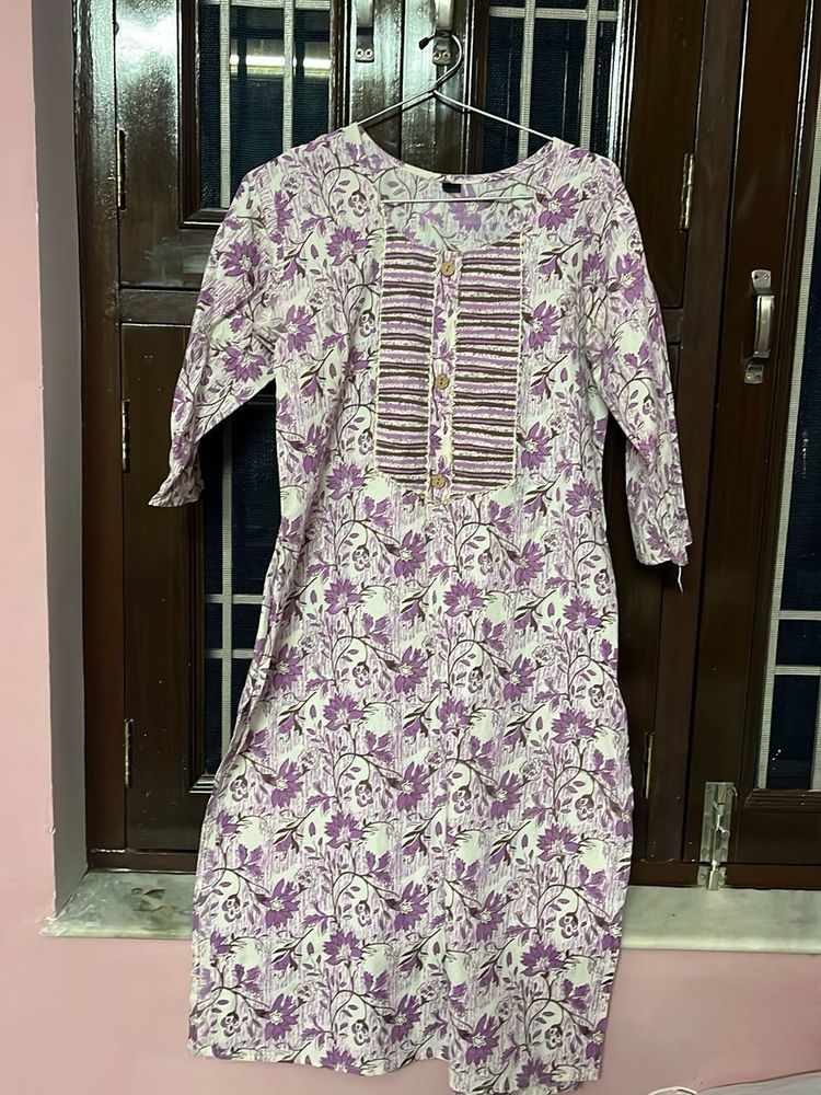 Floral Print Kurti