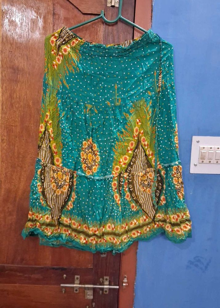Rajasthani Printed Skirt