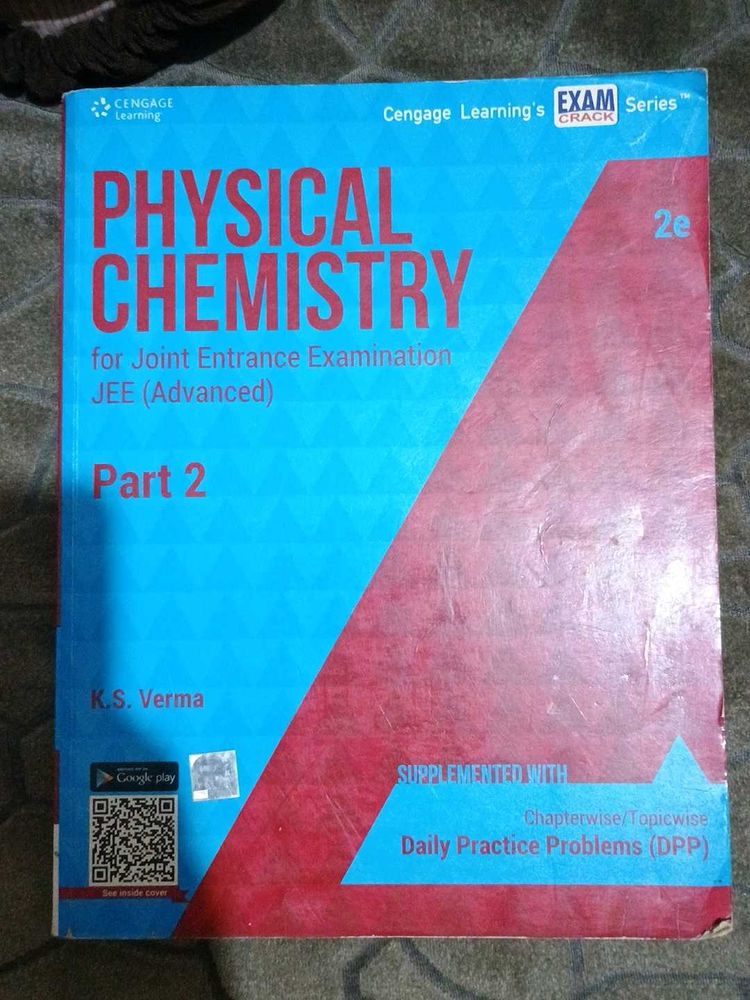 Cengage Learning &#39;s Physical Chemistry Book