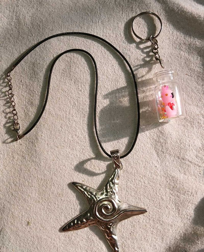 Necklace + Keychain