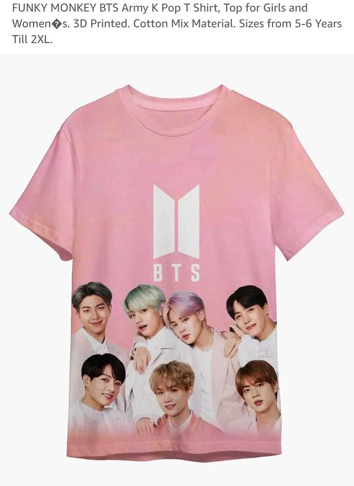 NEW BTS ARMY KPOP TSHIRT 🩷