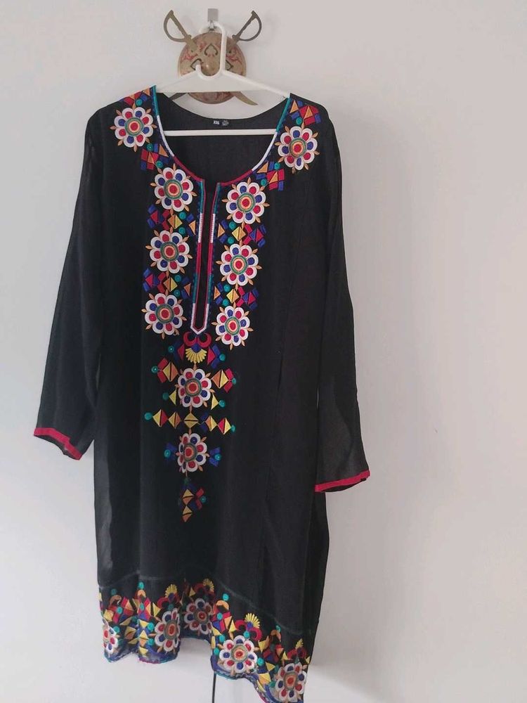 Embroidered Kurta