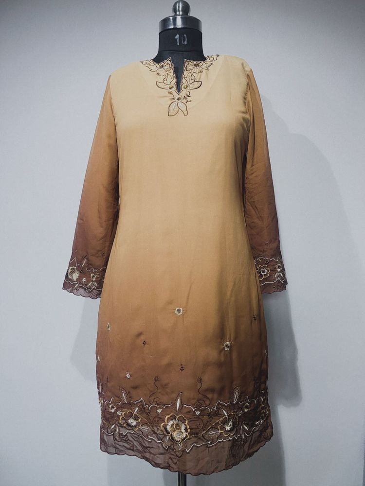 Elegant Embroidered Kurta