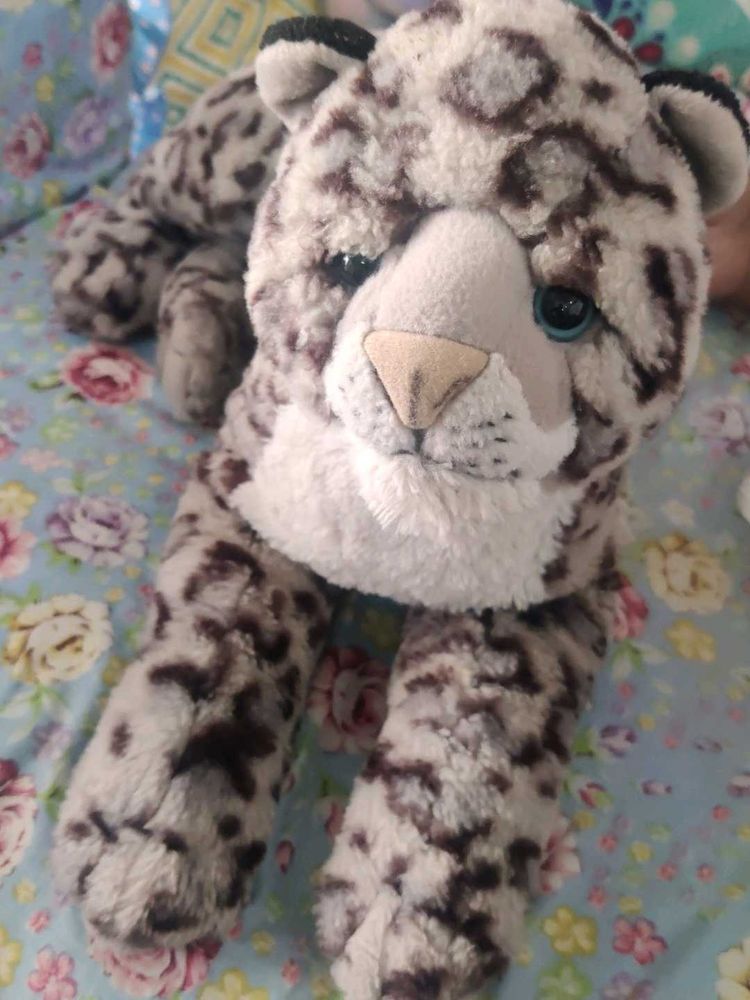 Cute Stuffed Snow Leopard