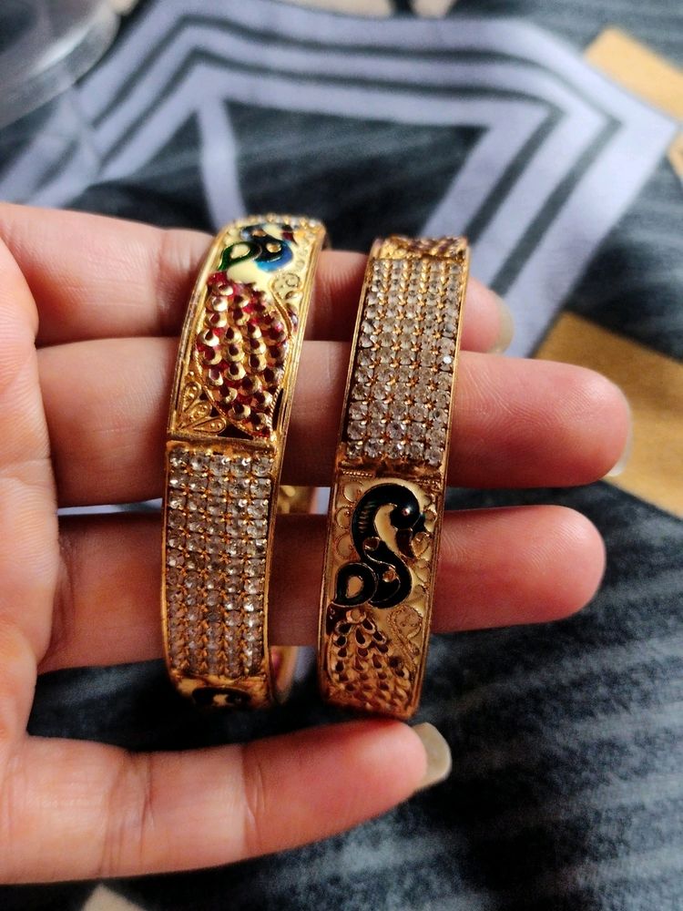 Beautiful Gold Plated Bangles
