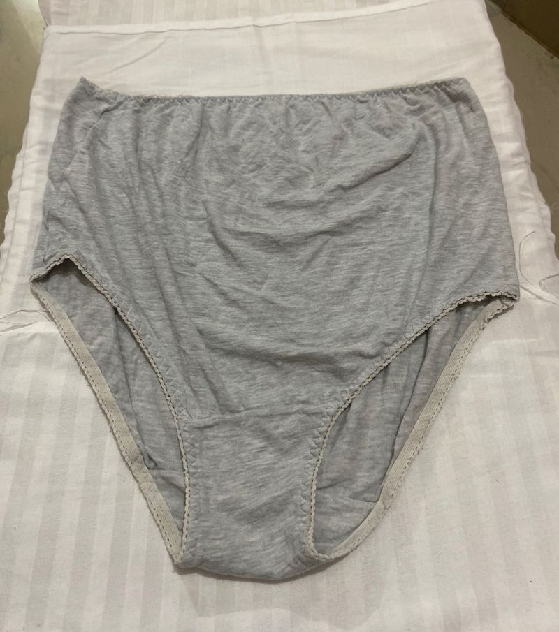Gray Cotton Briefs 36-40