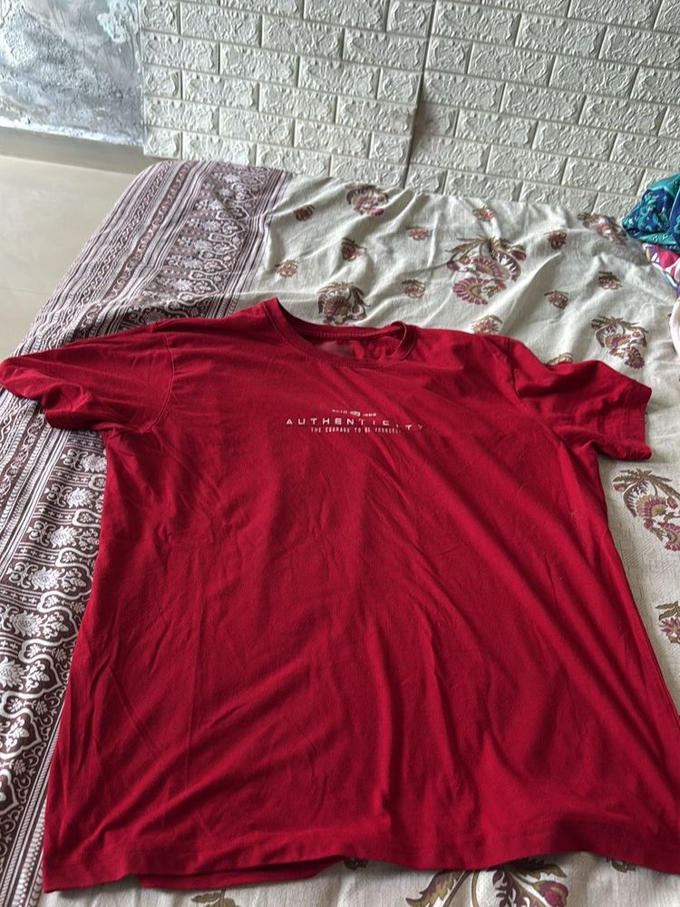 Red Graphic T-Shirt