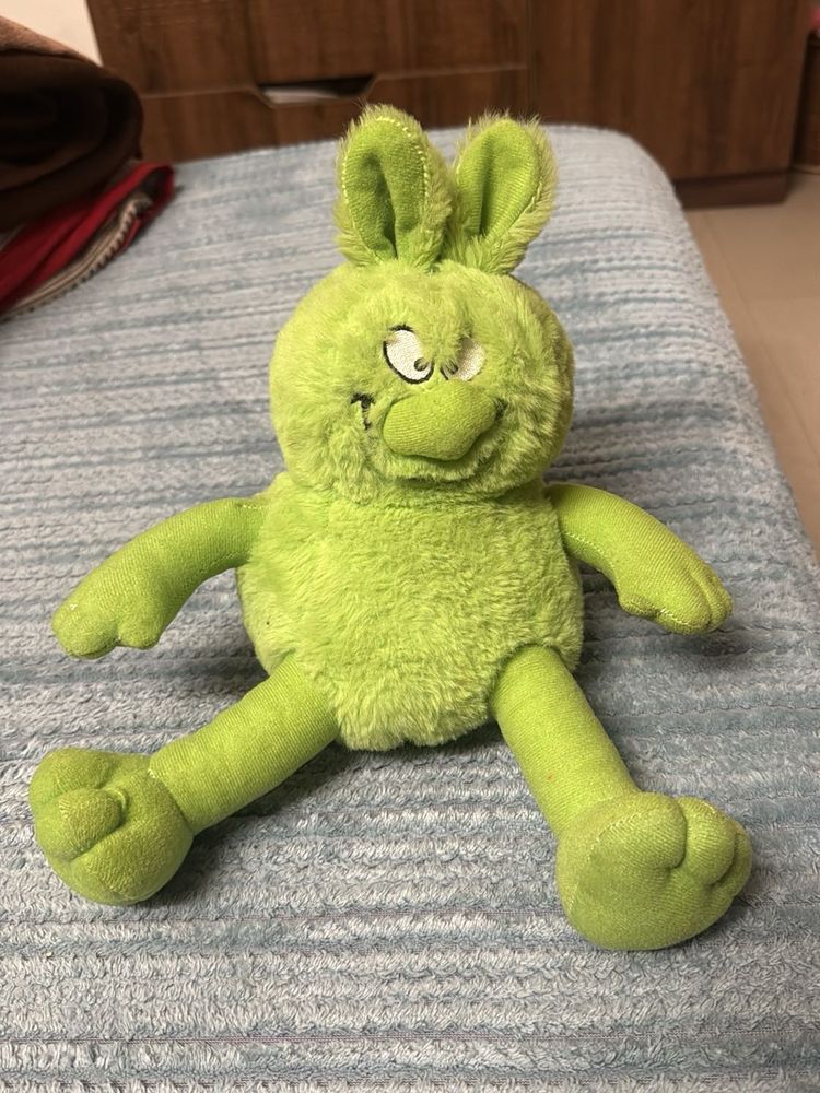 Green Plush Bunny Toy