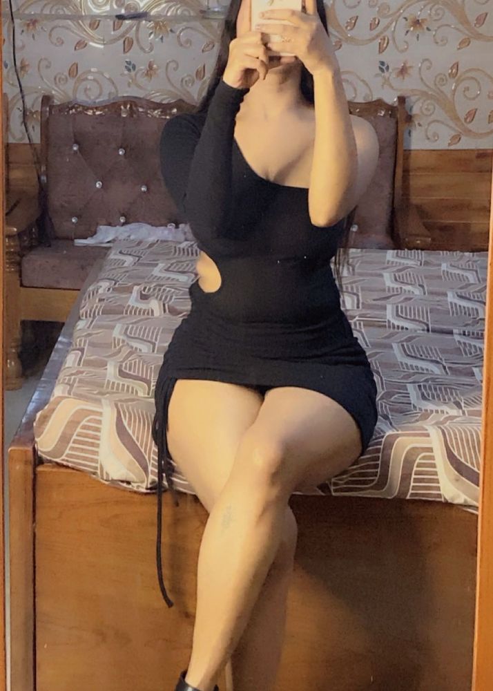 Black One-Shoulder Mini Dress