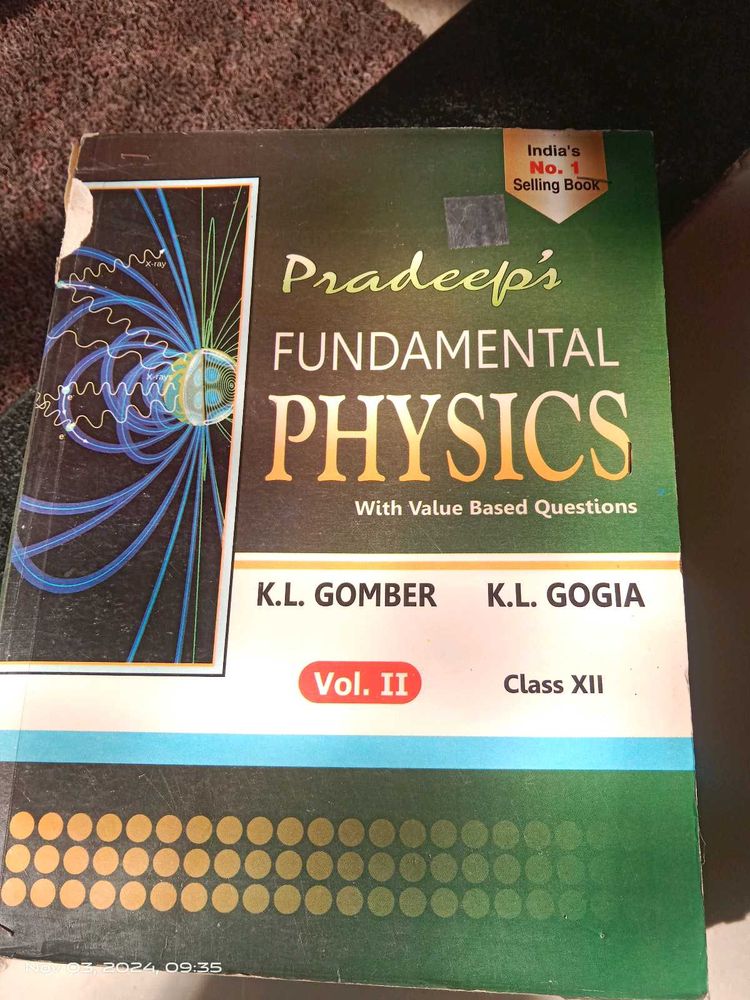 Combo Pradeep Fundamental Physics Class12 Vol1 2