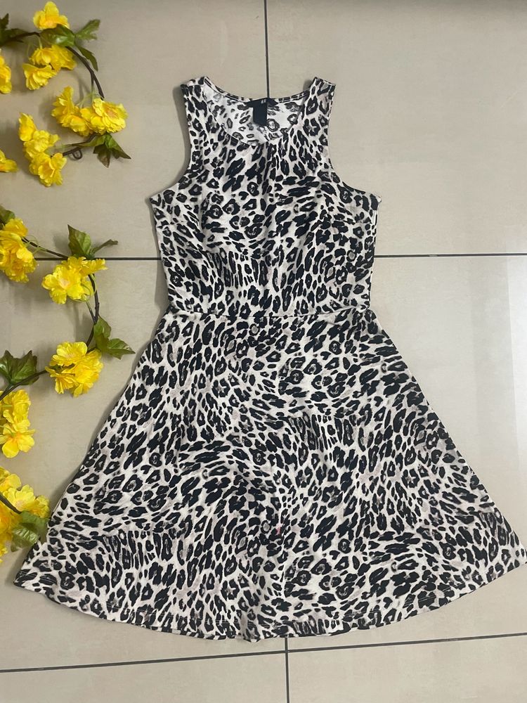Animal Printed H&amp;M Dress