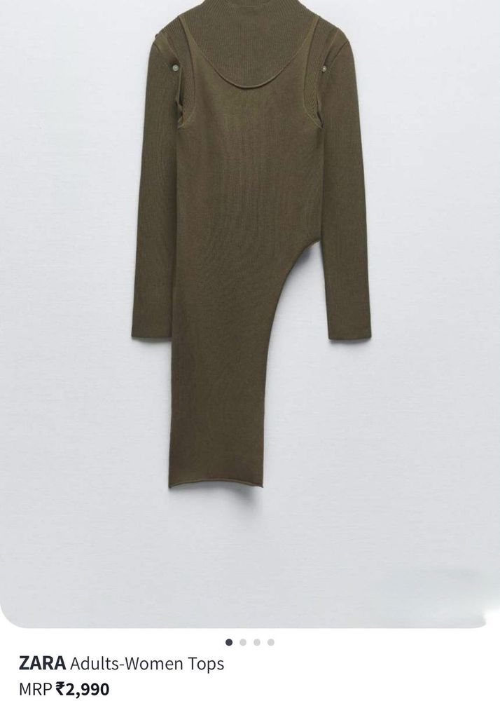 Original Zara Asymmetrical Top