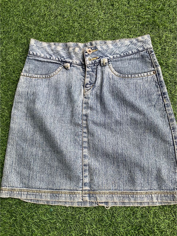 VIBE Mini Denim Skirt🦋💙