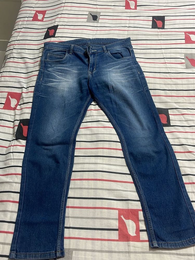 Stylish Blue Denim Jeans