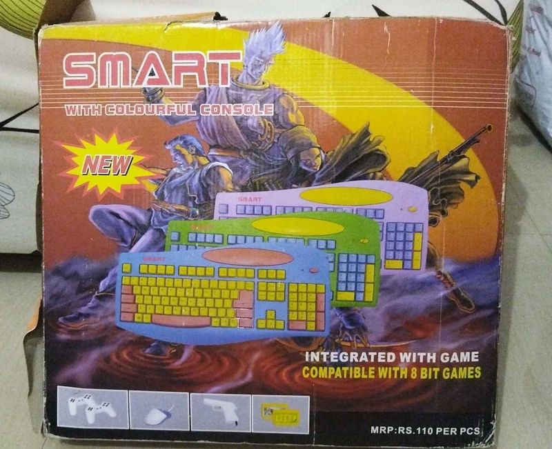 Retro Gaming Keyboard Set