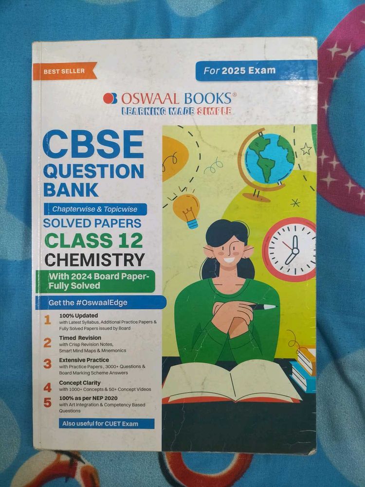 Oswaal CBSE Class 12 Chemistry Question Bank