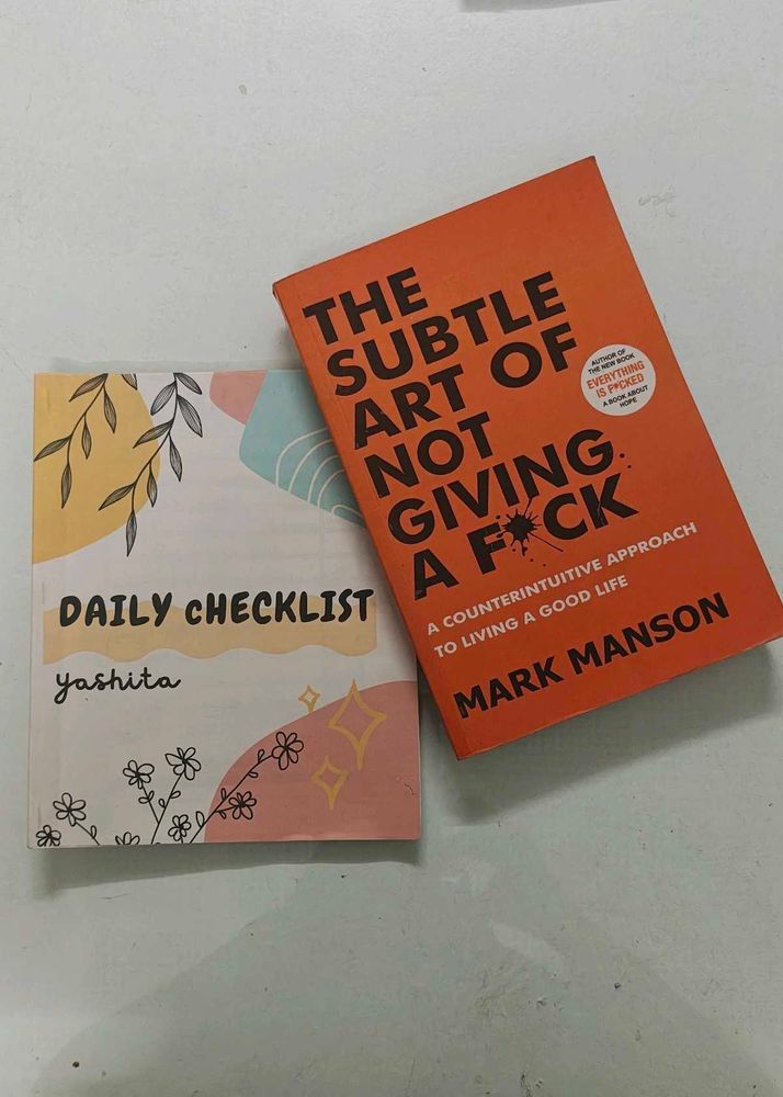 &#34;The Subtle Art&#34; &amp; Custom Checklist