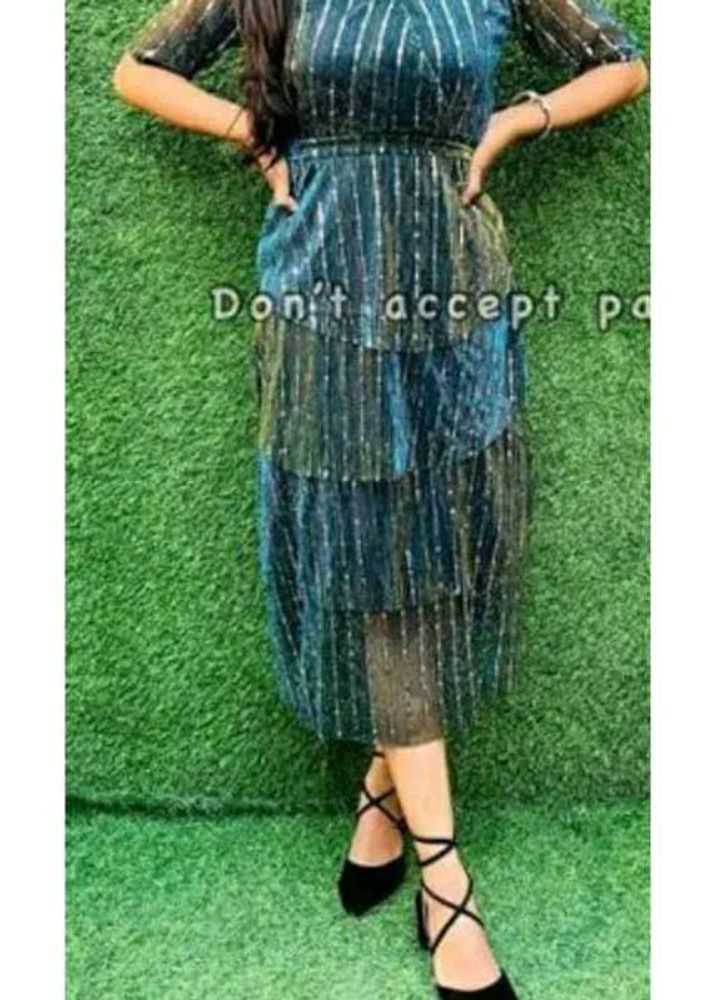 ✨Sparkly Tiered Midi Dress✨