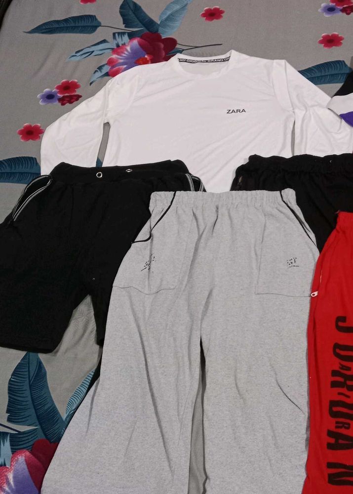 Assorted Men&#39;s Shorts and tshirts