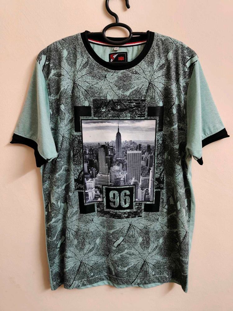 Men Printed Round Neck T Shirt 👕