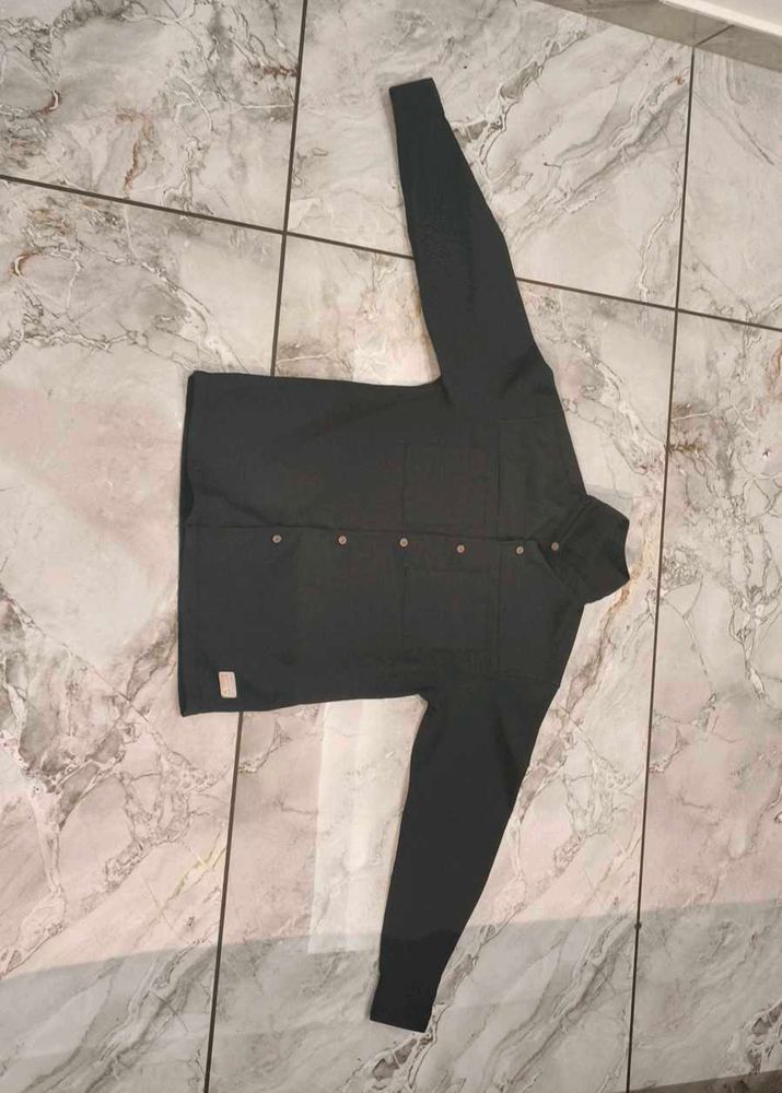 Classic Black Long Sleeve Shirt