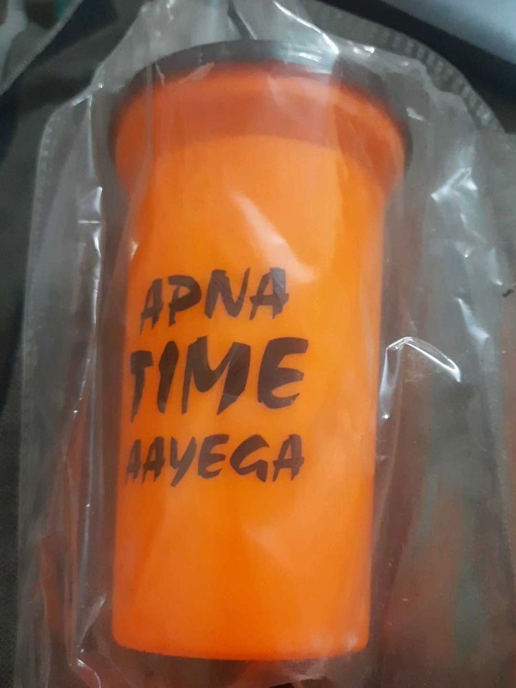 &#34;Apna Time Aayega&#34; Orange Tumbler